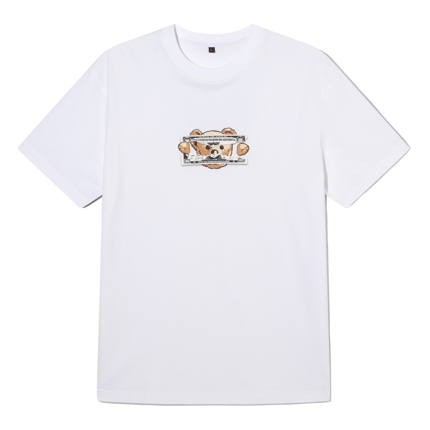 SHORT SLEEVE T-SHIRT - TEDDY BEAR GRAPHIC