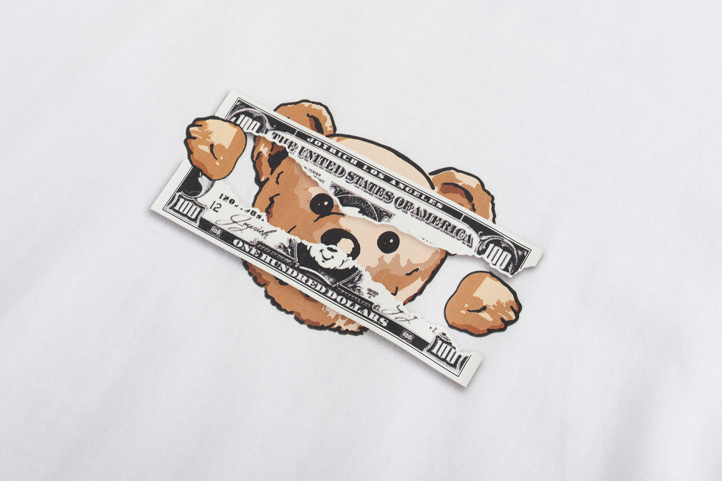 SHORT SLEEVE T-SHIRT - TEDDY BEAR GRAPHIC