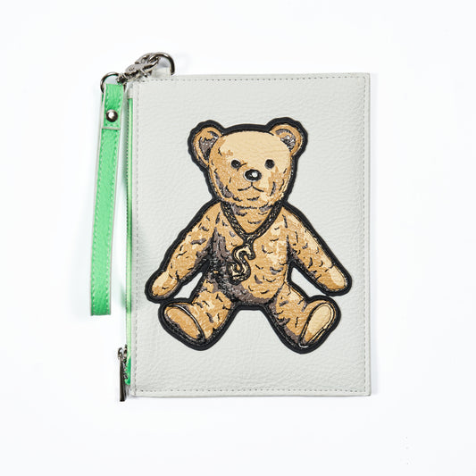 WRISTE WALLET - TEDDY BEAR 12"X9"