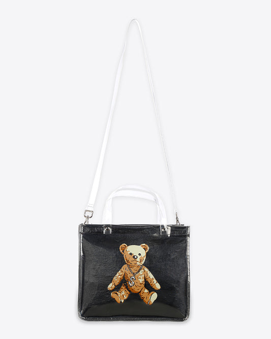PVC PURSE – TEDDY BEAR 11”X9.5”
